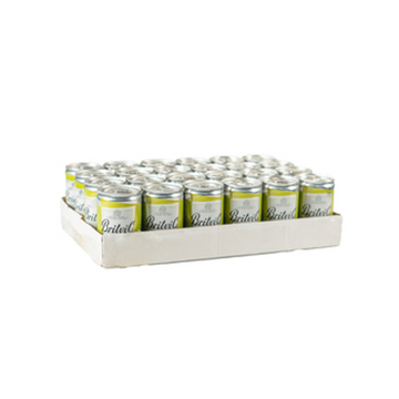 Plancha Agua Ginger Ale Britvic lata x 24 unidades 150 ml.