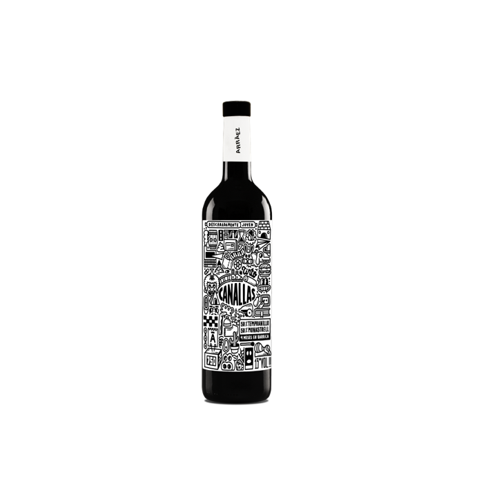 Canallas Tempranillo - Monastrell 750 ml.