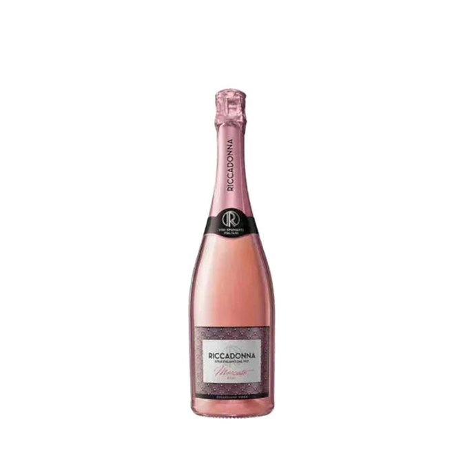 Espumante RICCADONNA Moscato Rose Botella 750 ml.
