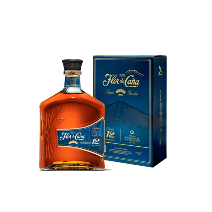 Flor de Caña 12 años 750 ml.