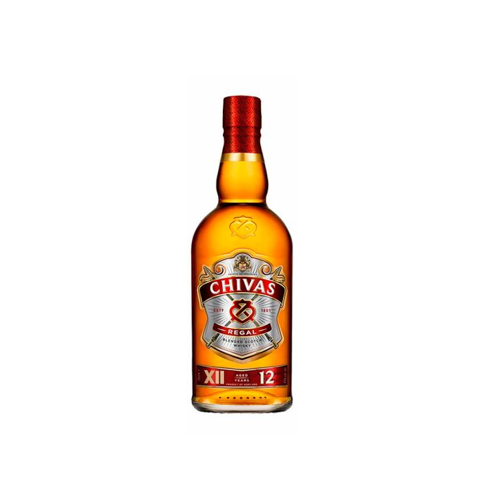 Chivas Regal 12 Años Botella 750 ml.