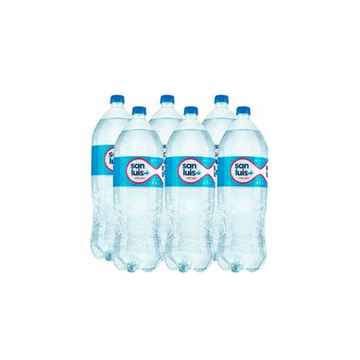 Agua San Luis con Gas 2.5 L.t - Paq. 6 UN
