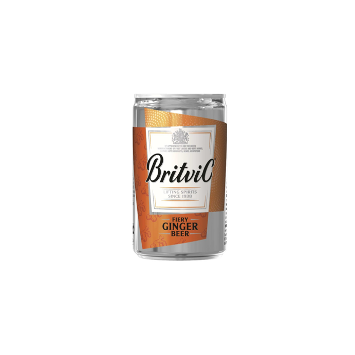 Agua Ginger Beer Britvic lata x 150 ml.
