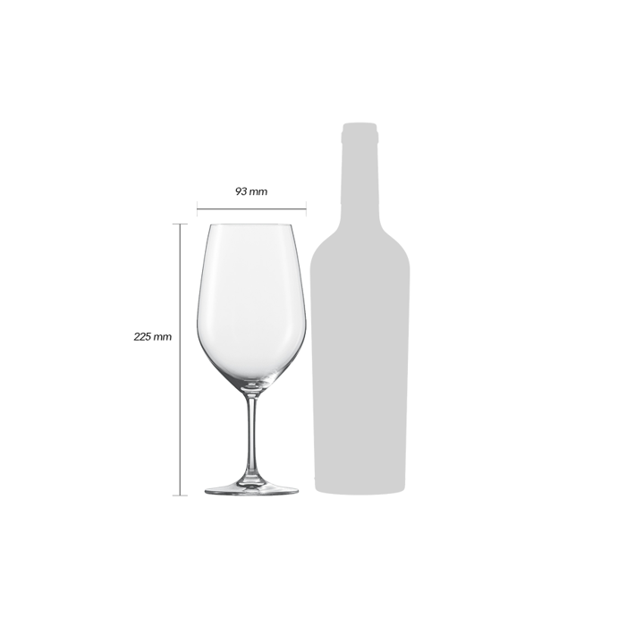 Copa de Vino - Viña Bordeaux Schott Zwiesel 640 ml. – Caja de 6 unidades